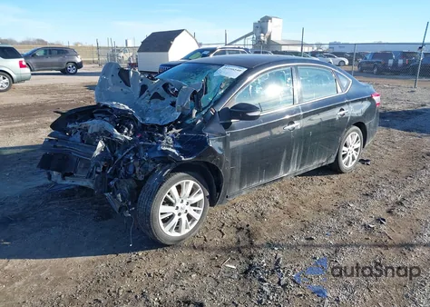 2014 Nissan Sentra Sl z USA, uszkodzony, nr VIN 3N1AB7AP0EY226378